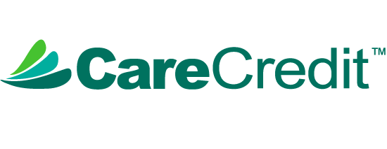 A green CareCredit logo